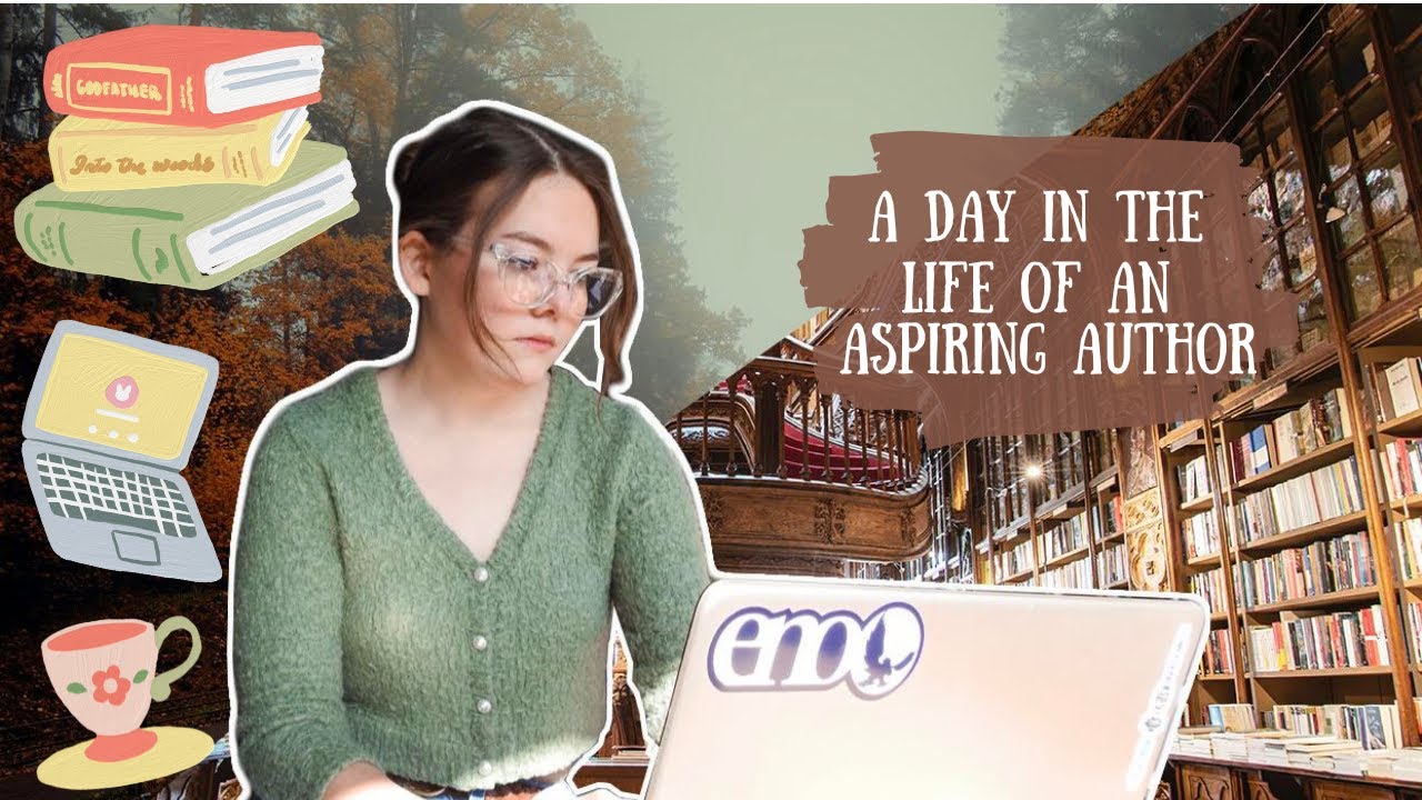 A Fall Day in the Life of an Aspiring Independent Author🍂 cozy books, writing a novel,  coffee shops