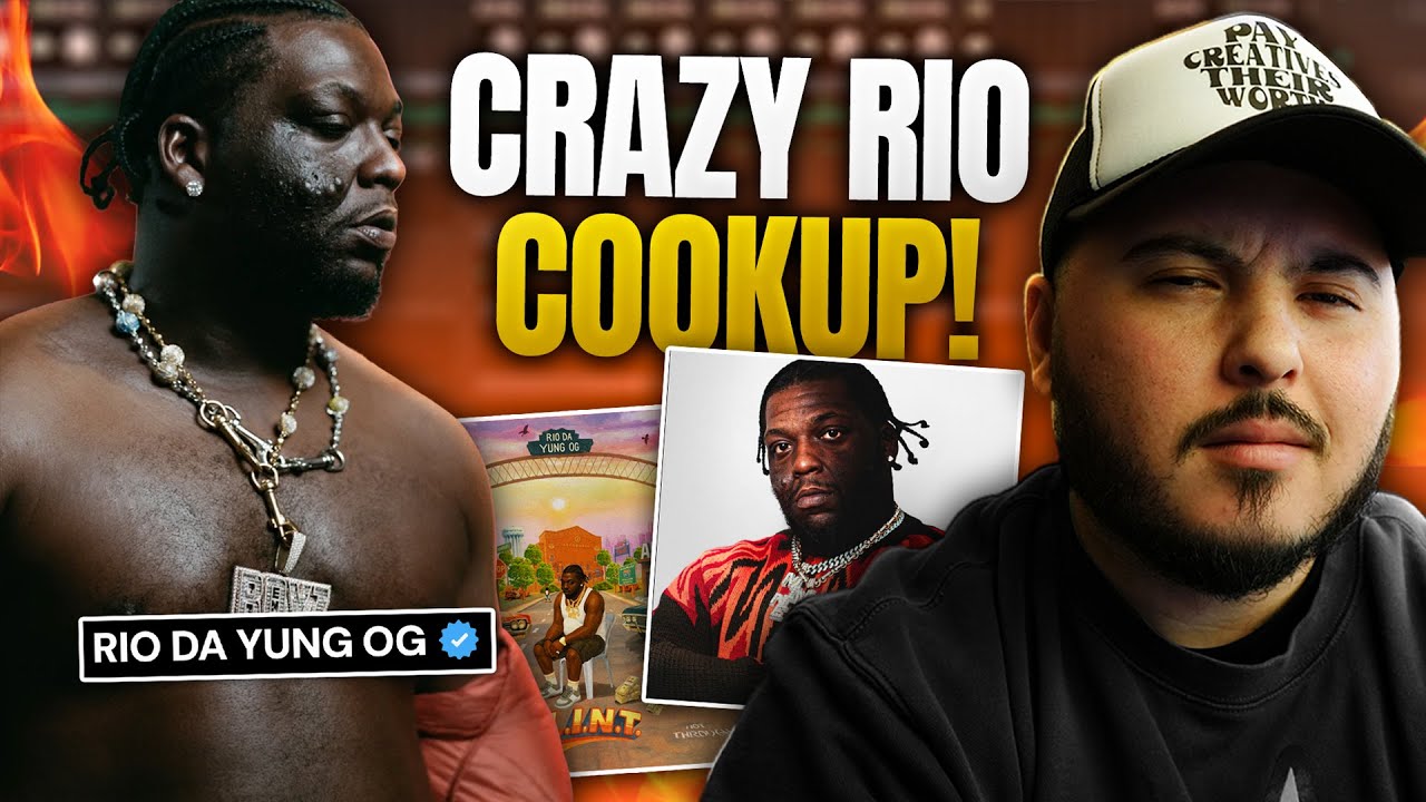 Я сделал САМЫЙ СЛОЖНЫЙ бит для Rio Da Young Og!