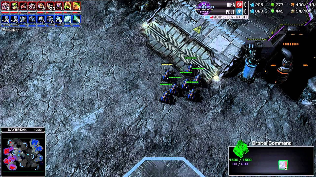 Idra vs Polt - Game 1 - WCS AM Premier Group C