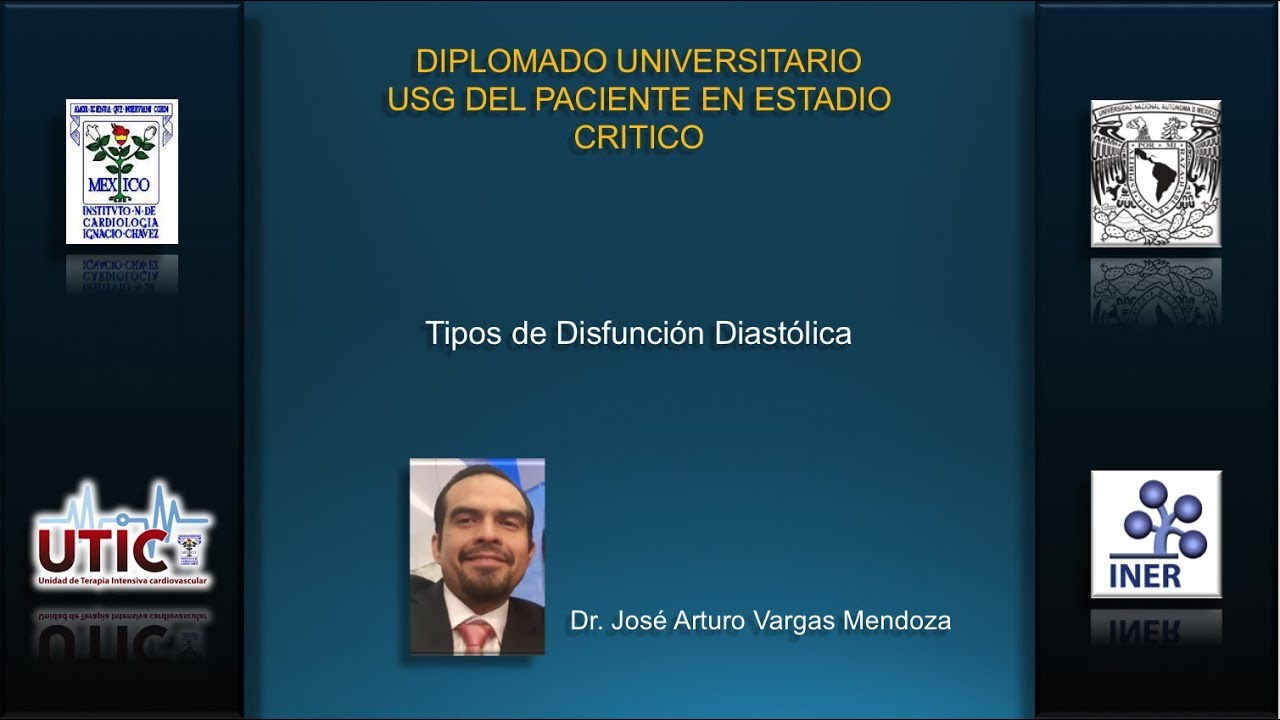 TEMA 7 : Evaluación ecocardiográfica de disfunción diastólica.