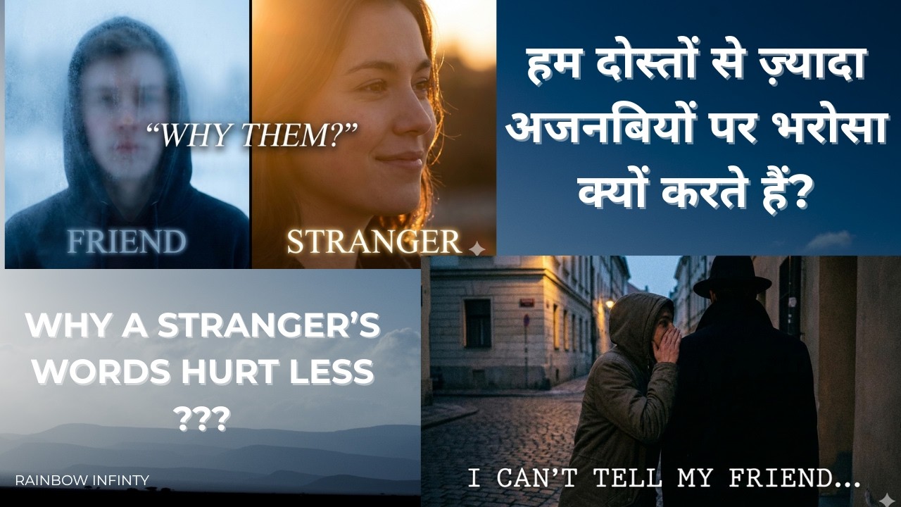 Why You Trust Strangers More Than Your Closest Friends|एक अजनबी से दिल की बात कहना आसान क्यों होता ह