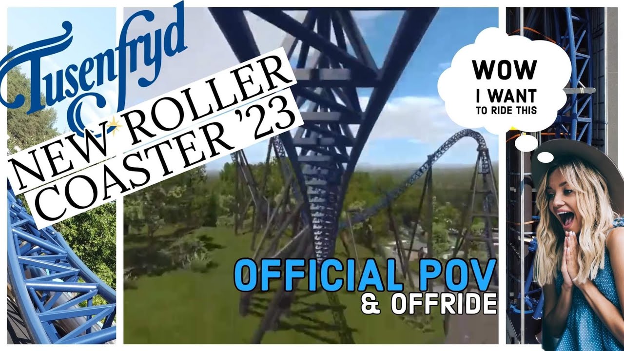 Tusenfryd, Storm - The Dragon Legend. New coaster 2023.