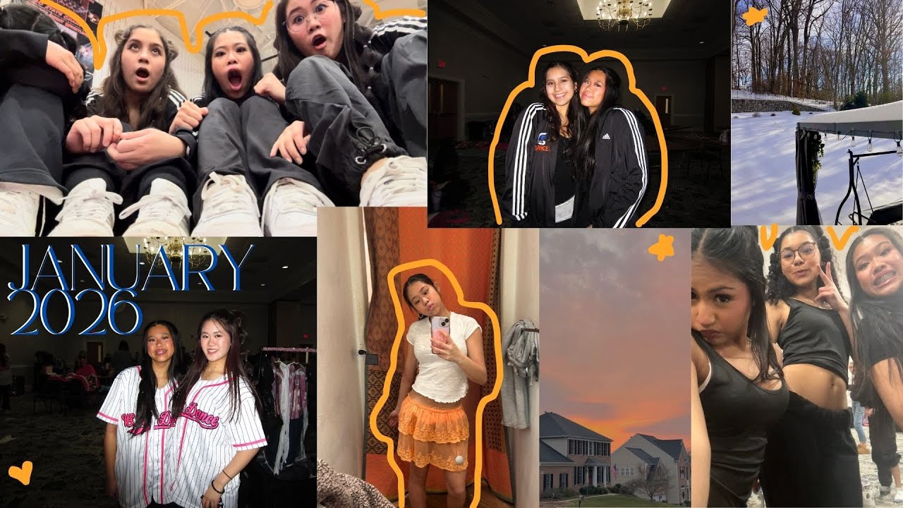 JANUARY 2026 VLOG (school, friends, comp...)
