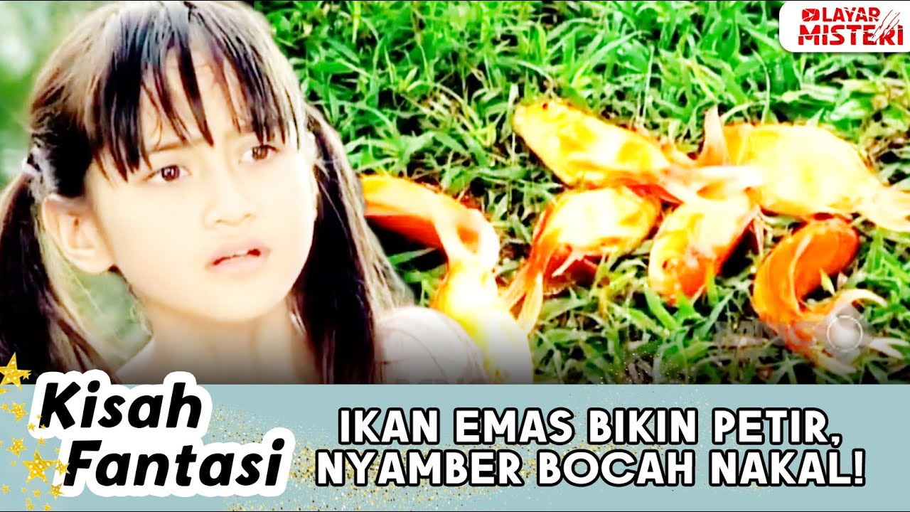 SALSHABILA ADRIANI DILINDUNGI SAMA IKAN EMAS AJAIB | KISAH FANTASI