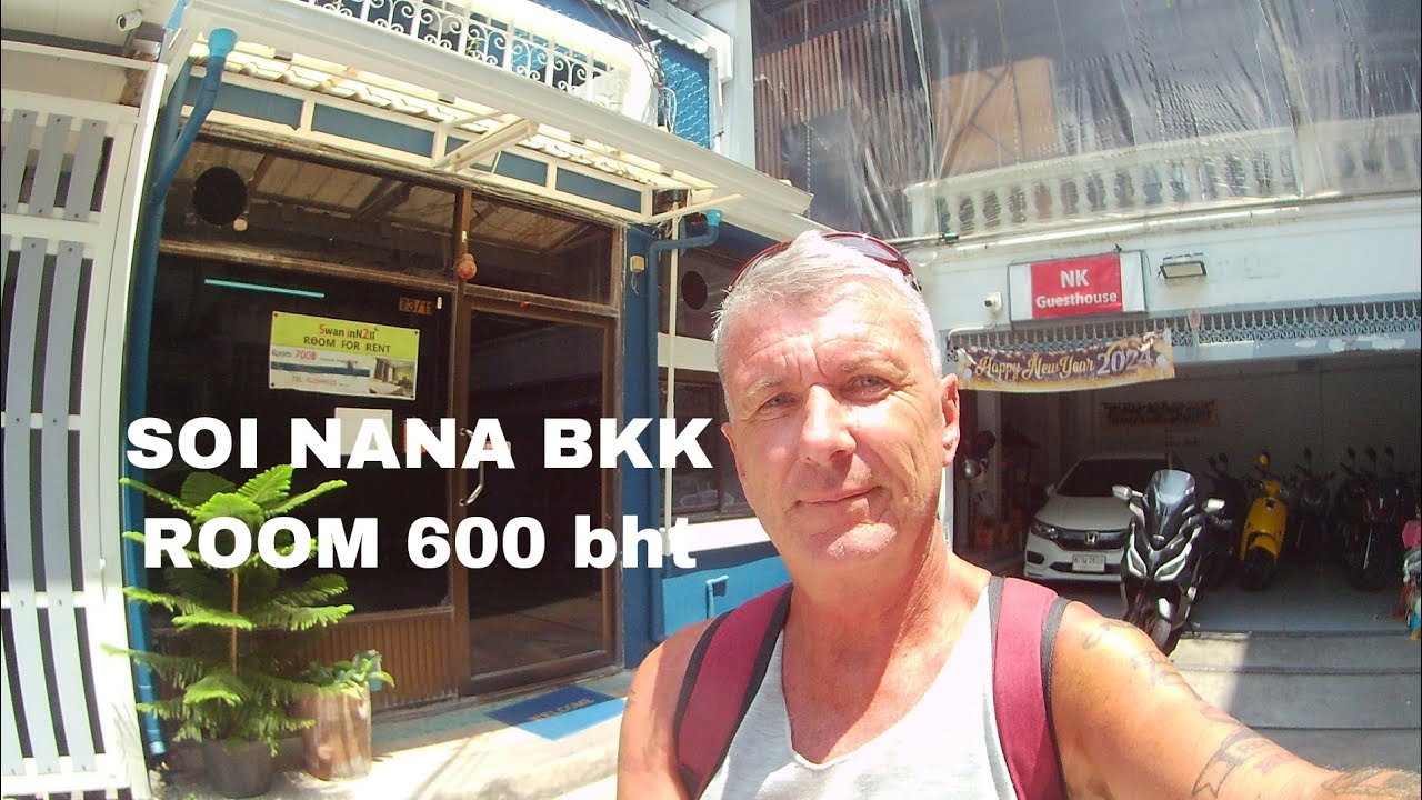 Soi Nana guesthouse in Bangkok 600 bht.