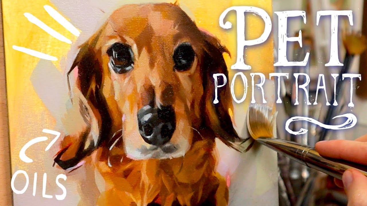 let's Paint a Pet Portrait Christmas gift!