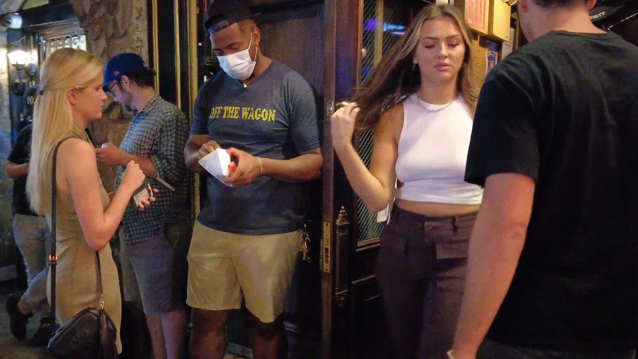 Greenwich Village's MacDougal Street New York Nightlife Zone (September 10, 2021) Walking Tour 4K