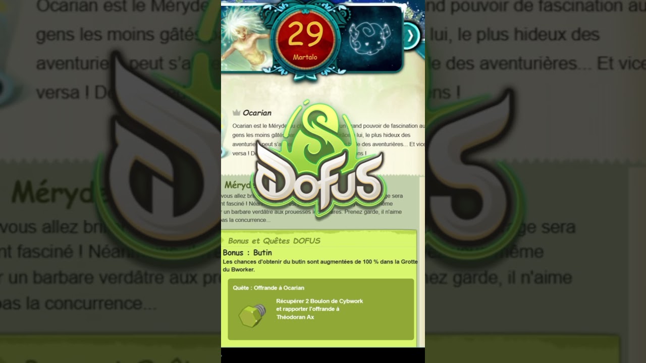 Almanax Bworker le 29 mars 2025 sur dofus 3 unity