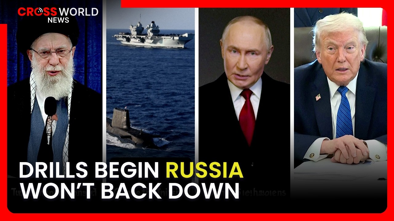 Стратегический ход Путина: Россия присоединяется к иранским военно-морским учениям вблизи америка...