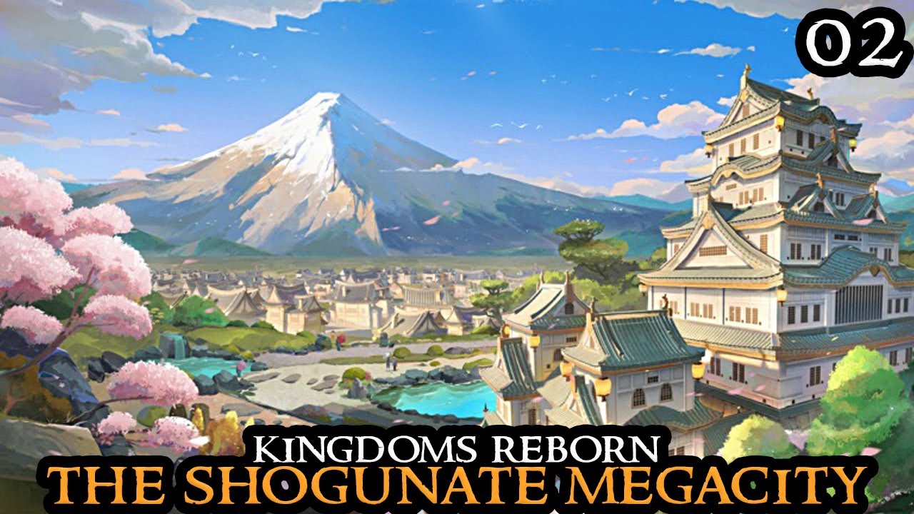 Running Out Of FOOD - Kingdoms Reborn MEGACITY Japan || HARD Settings City Builder Survival 02