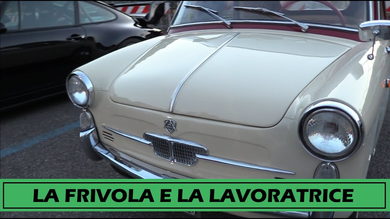 La frivola e la lavoratrice: Autobianchi Bianchina Trasformabile e Fiat 900T