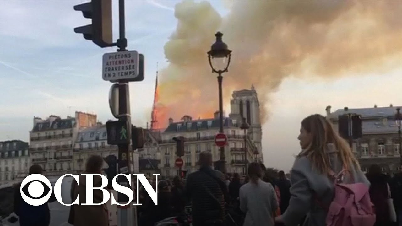 Officials begin assessing fire damage at Notre Dame Cathedral