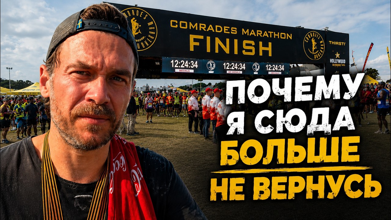 Comrades 2026. Я больше не вернусь. А они вернутся. И не раз