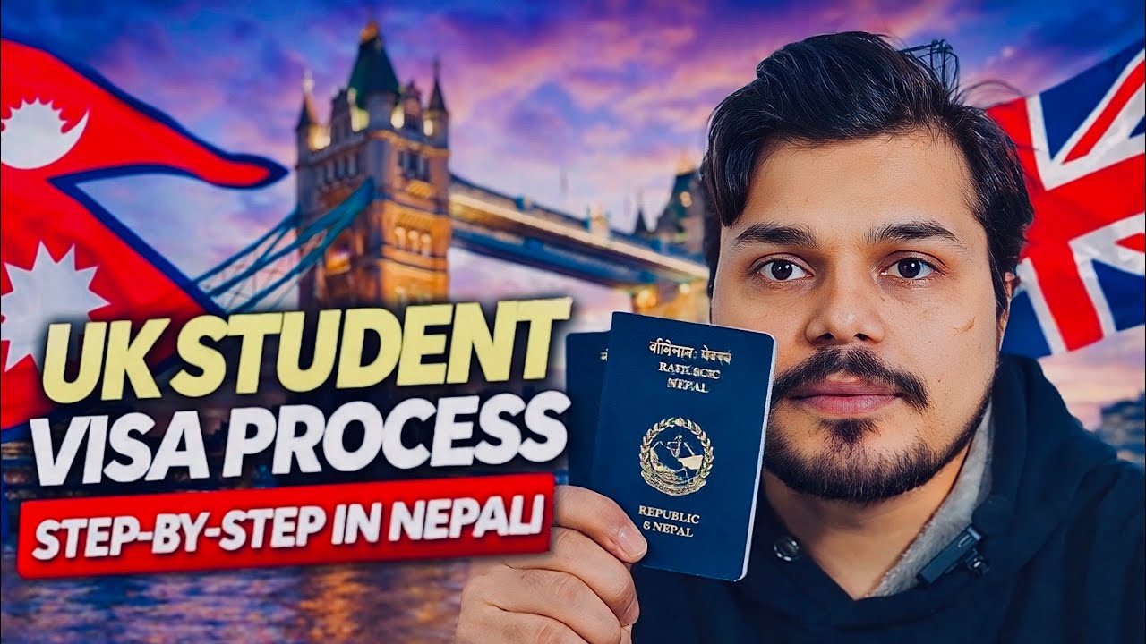 UK Student Visa Process Step by Step 🇬🇧 | Complete Guide for Nepali Students (2026)