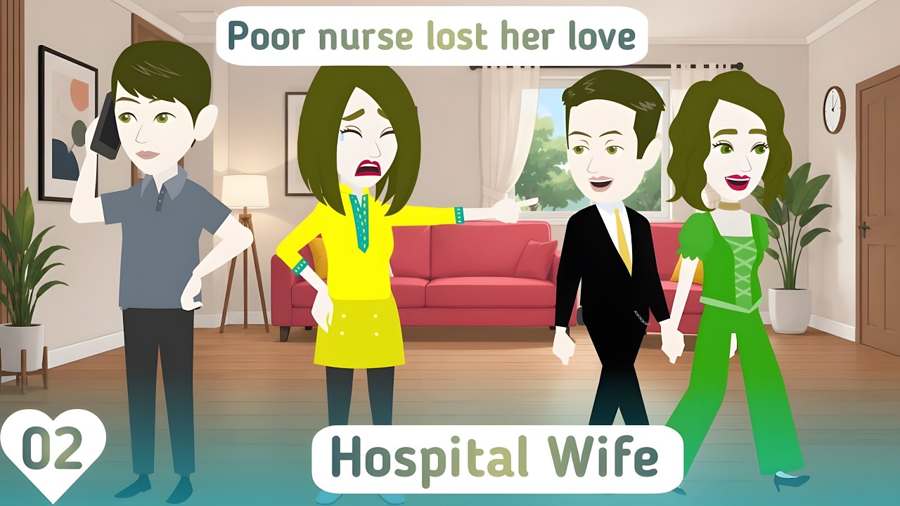 Hospital Wife 💔 | Episode 2 | English Animated Story | Invite English