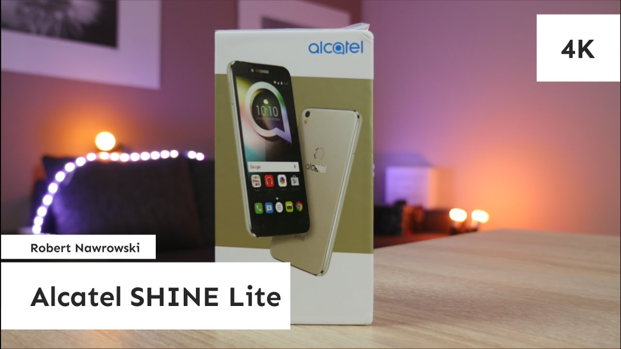 Alcatel Shine Lite Rozpakowanie + zapowiedź konkursu | Robert Nawrowski