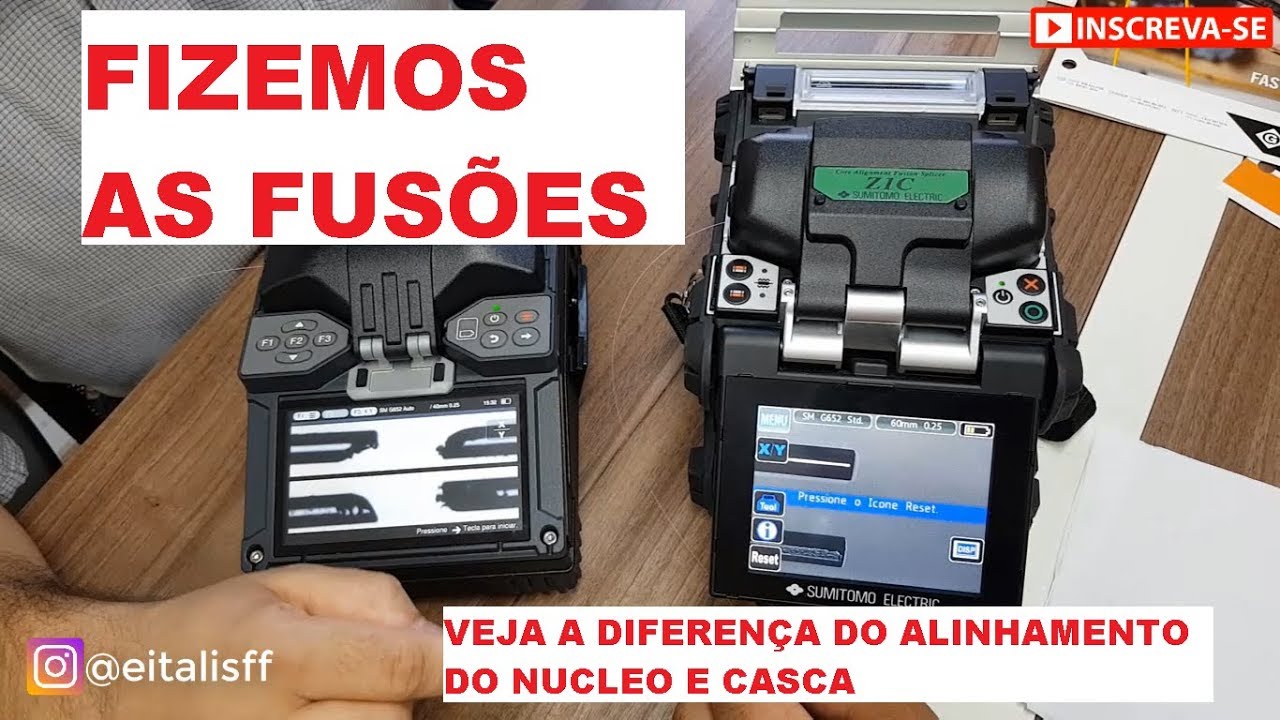 COMO A MAQUINA FAZ FUSÃO? APRENDA AGORA  COM MARCOS  DA AGC (LOUCOS DA TELECOM )