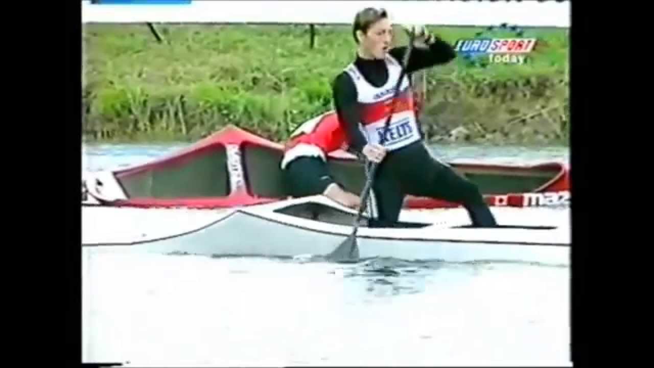 1998 ICF Canoe World Championship Szeged Men's C 1 1000 m Final. HD