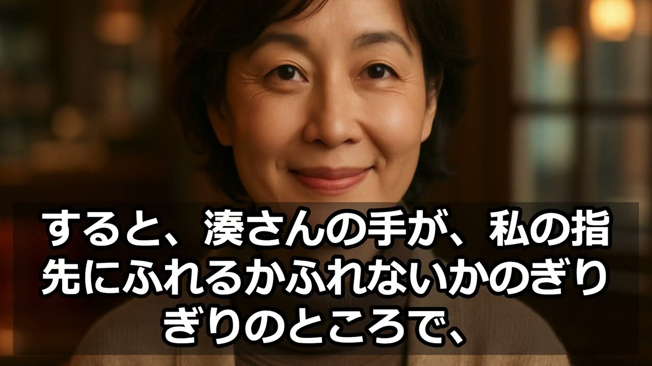 【シニア恋愛】「こんなおばさんで、本当にいいの？」68歳・喫茶店店主。春の夜に始まった年の差ロマンス【朗読】