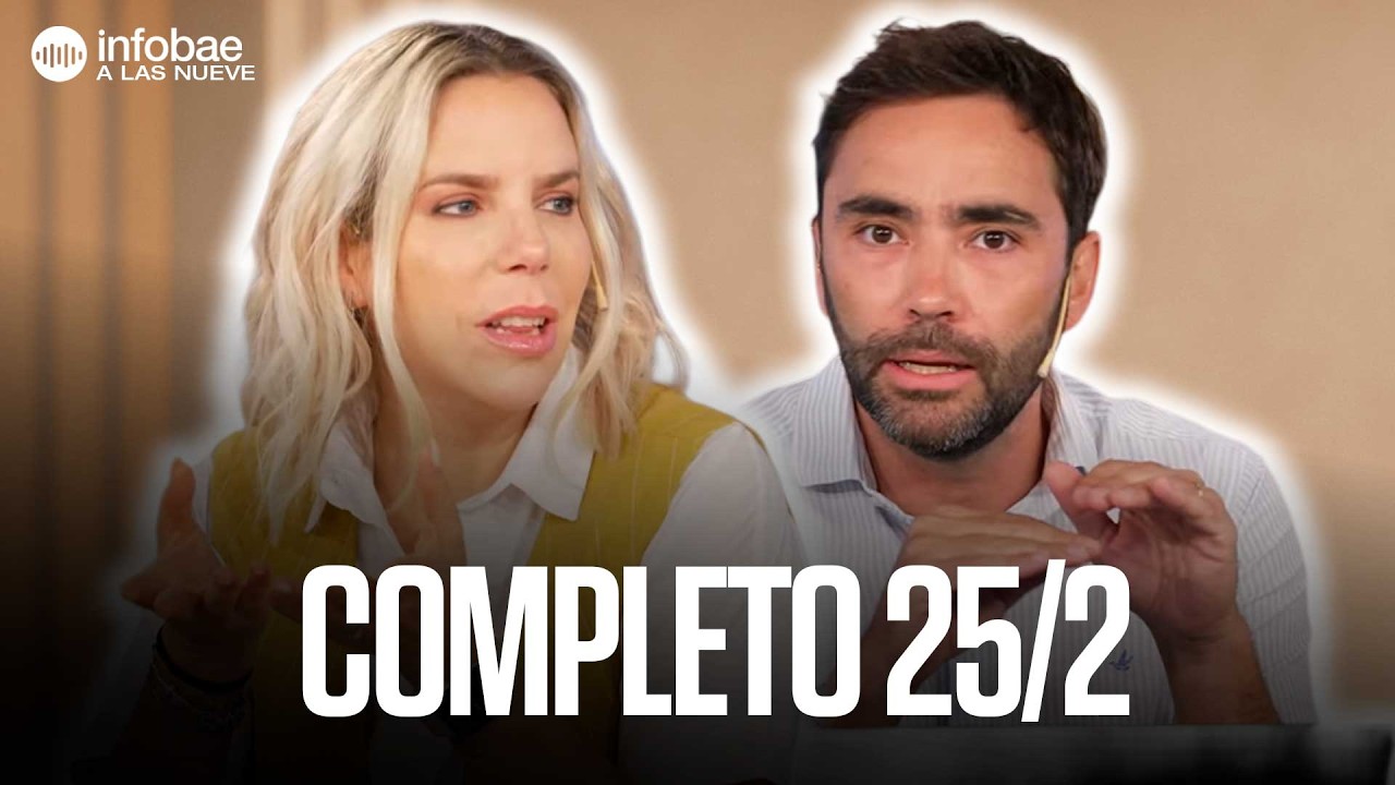 ☀️ Infobae a las 9 con Gonzalo Sanchez, Cecilia Boufflet, Ramón Indart y Tati Schapiro