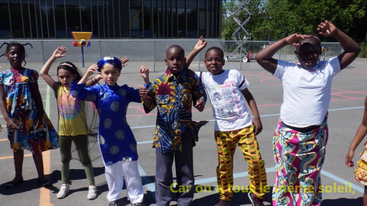 Enfant-Soleil en images et en chanson