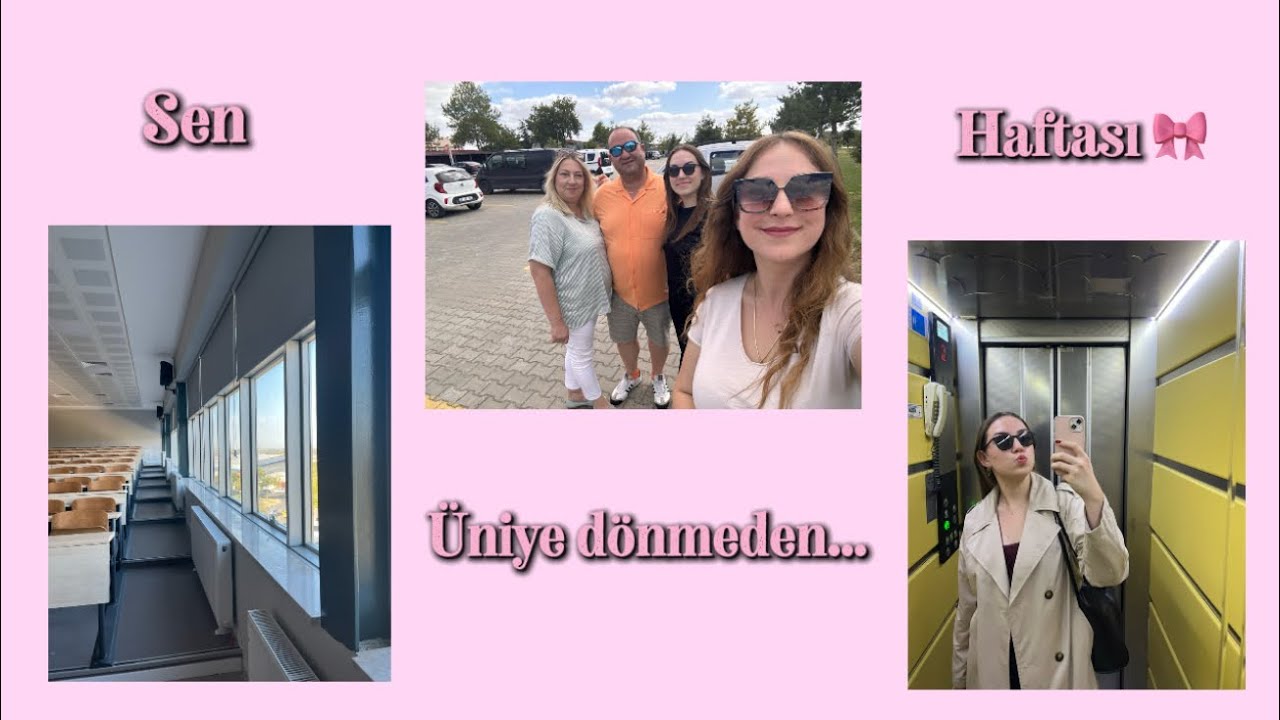 “Sen gitmeden görüşelim” haftası 🥹| Ve sonunda üniversiteye dönüyoruz 🧚🏻‍♀️ #vlog 