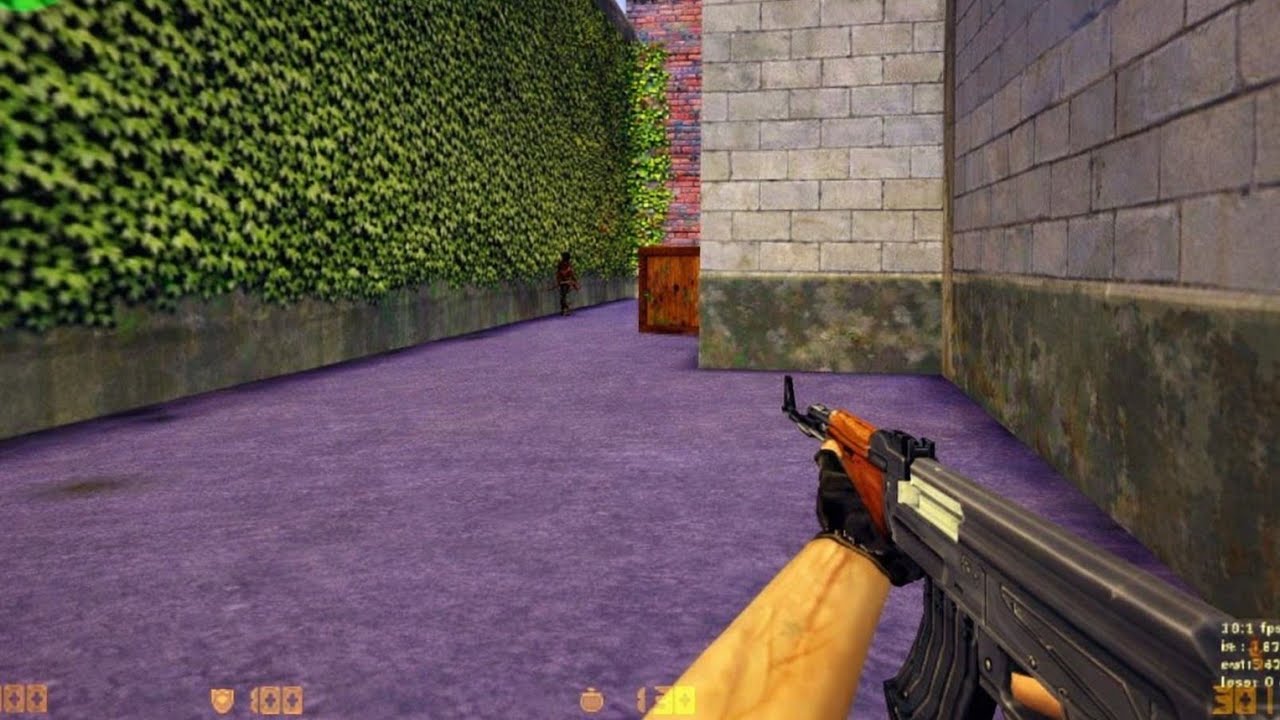 Counter Strike 1.6 - De_Train - Full Gameplay