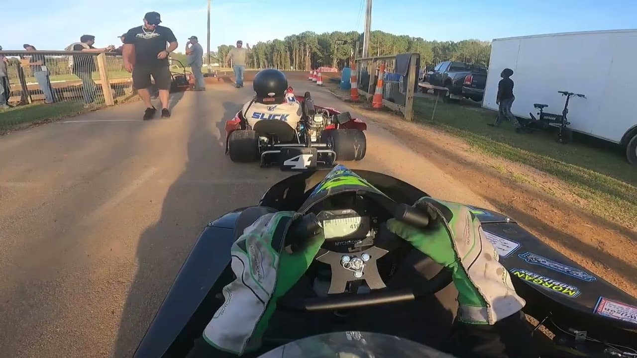 James Clone 375 Points Qualifying and Main Race B&B Kartway 3-14-2026