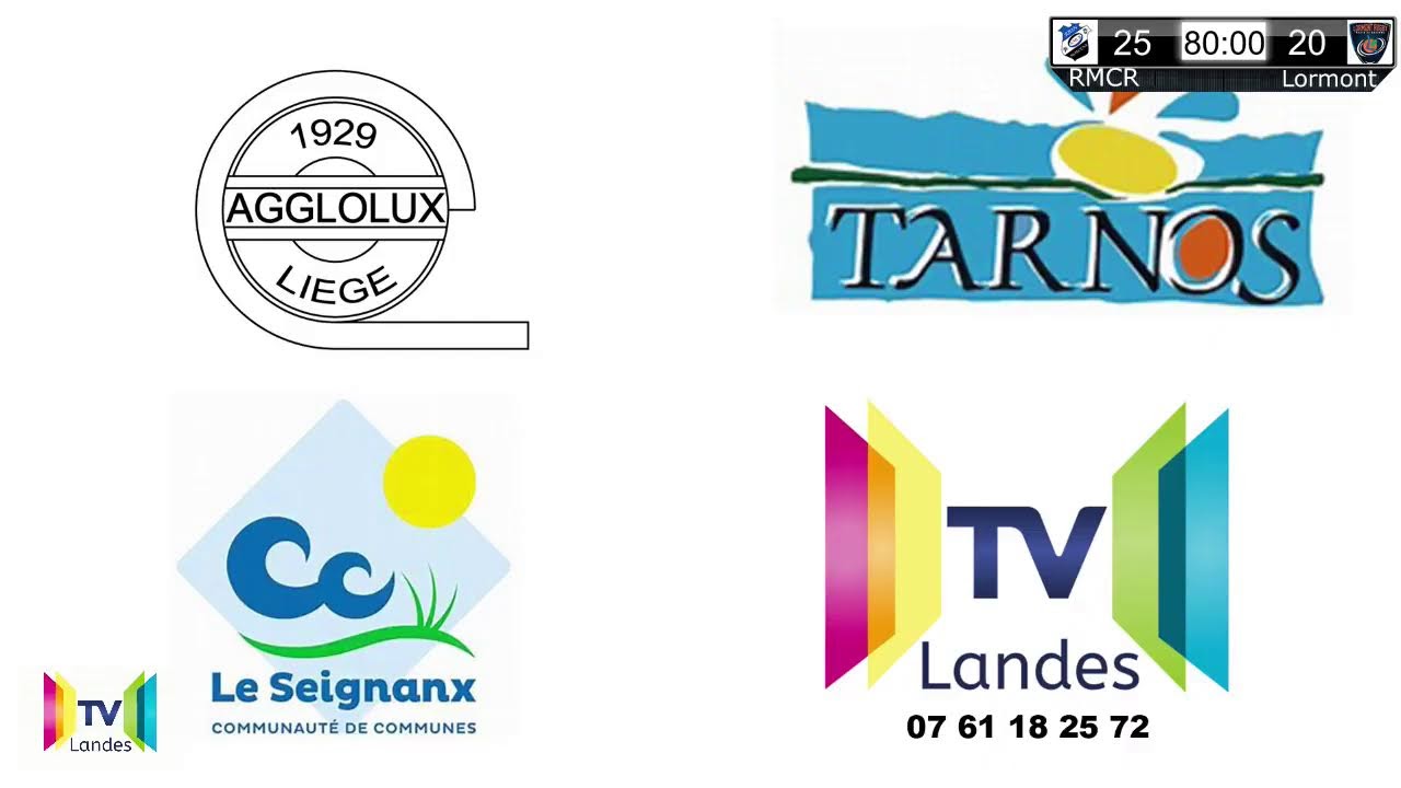 Rencontre de rugby entre le RMCR (Rion Morcenx)  et le CA LORMONT RUGBY