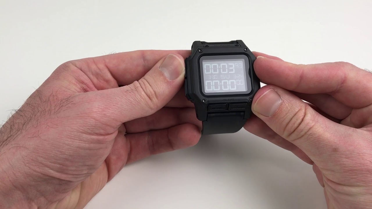 Nixon Regulus Digital Watch Tabletop Review