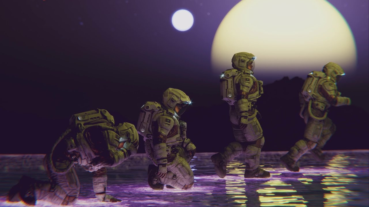 Space Cadets - Planetfall Official Lyric Video from the EP Journey