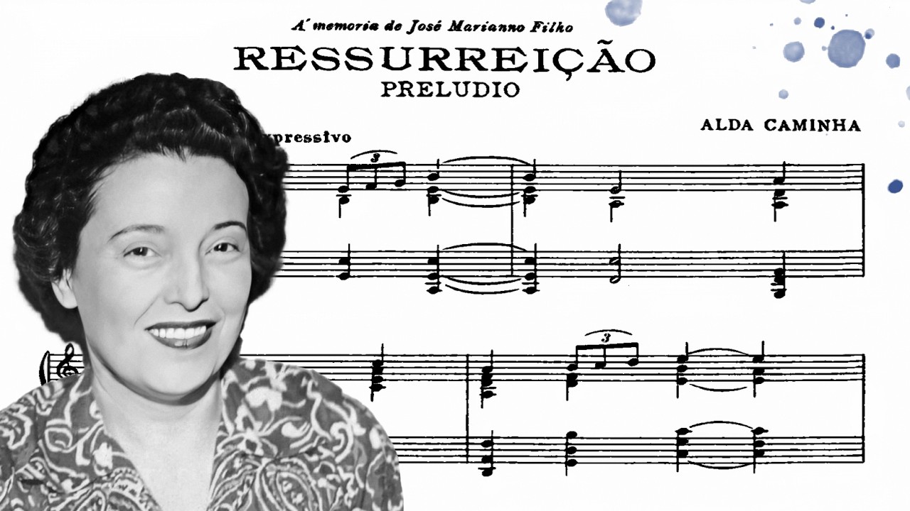 Alda Caminha - Ressurreição (Renata Cortez Sica, piano) 1ª gravação mundial