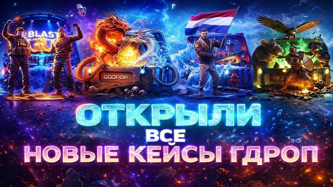 GGDROP ОТКРЫЛИ ВСЮ НОВУЮ СЕРИЮ КЕЙСОВ! КАК ИГРАЮТ НОВЫЕ КЕЙСЫ? ЗАНОСЯТ ИЛИ НЕТ? ГГДРОП БАЛАНС 5400