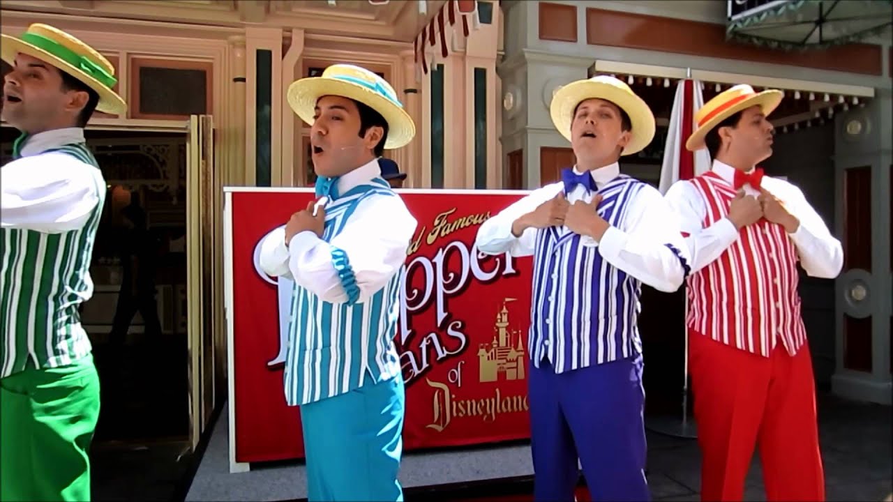 The Dapper Dans of Disneyland