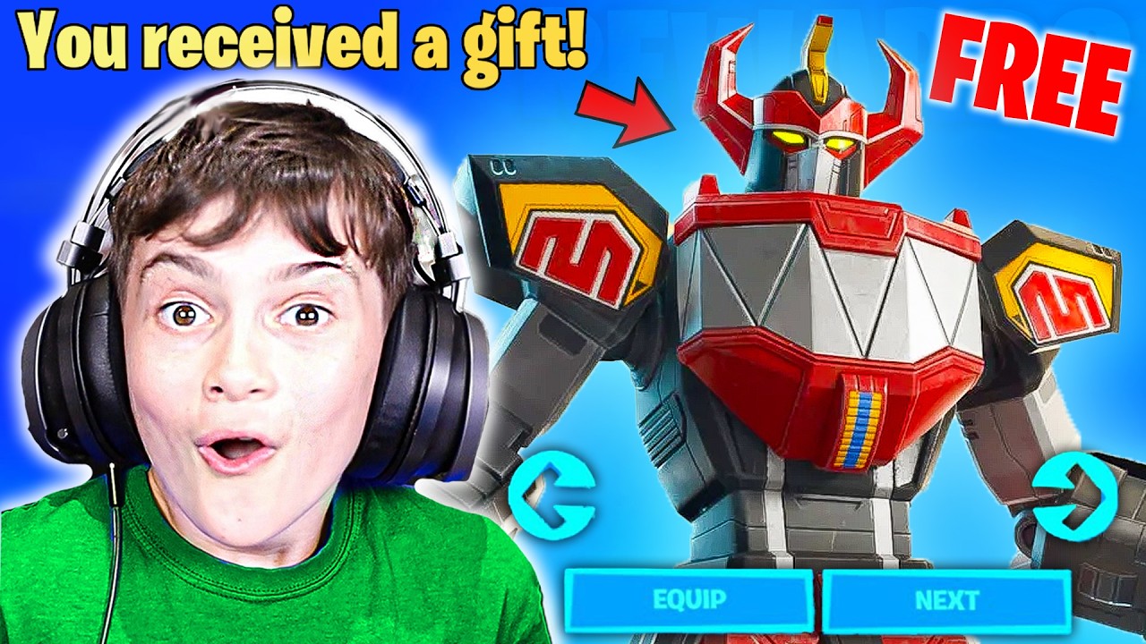 Gifting Little Bro EVERY Battle Pass EVER in Fortnite!
