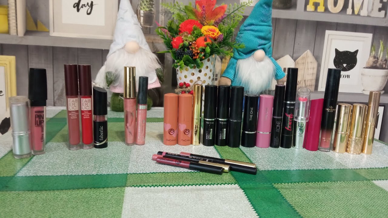 МОЯ КОЛЛЕКЦИЯ ГУБНЫХ ПОМАД💄/ ЗАПАСЫ ХОМЯЧКА! 💋
