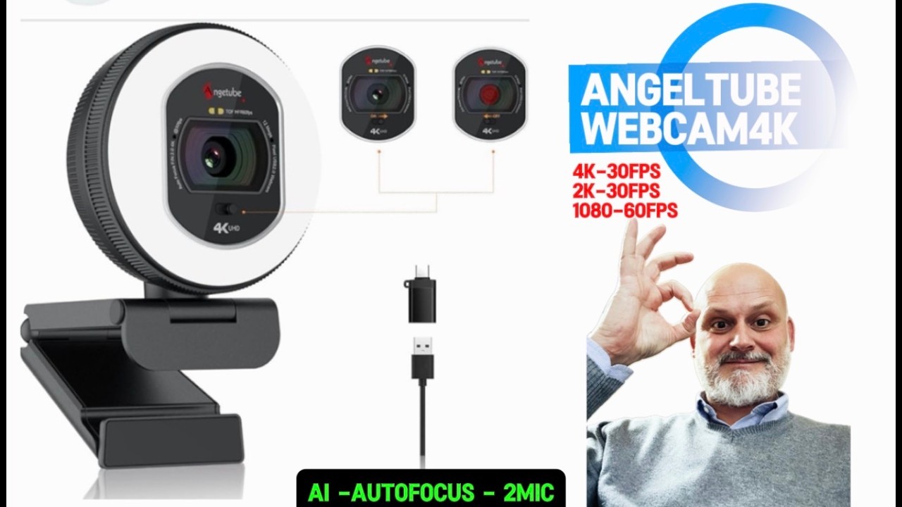 UNBOXING LUCA1973 - Weabcam streaming 4K economica
