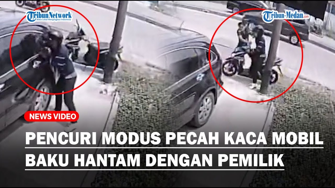 PENCURI MODUS PECAH KACA MOBIL di Medan Labuhan Gagal Lakukan Aksinya, Usai Kepergok Pemiliknya