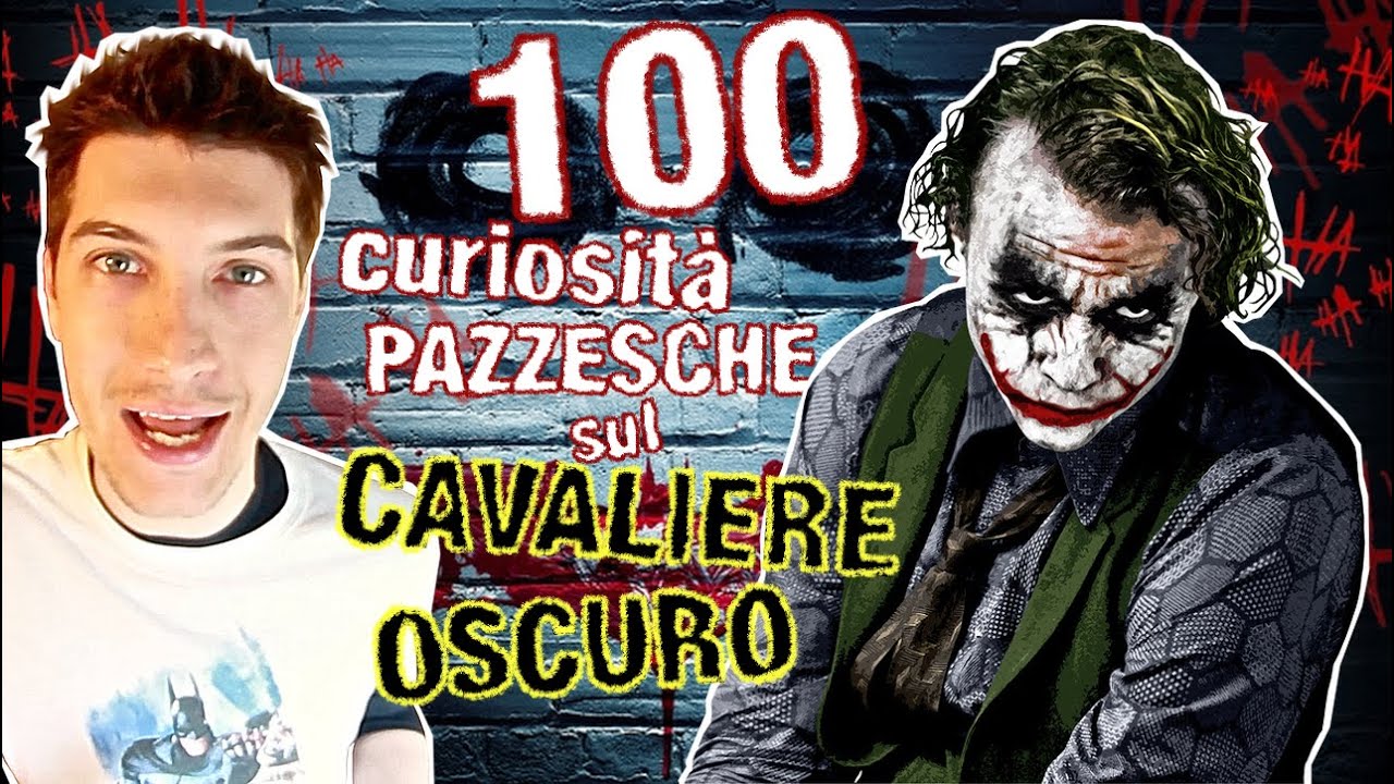 100 curiosità PAZZESCHE sul CAVALIERE OSCURO