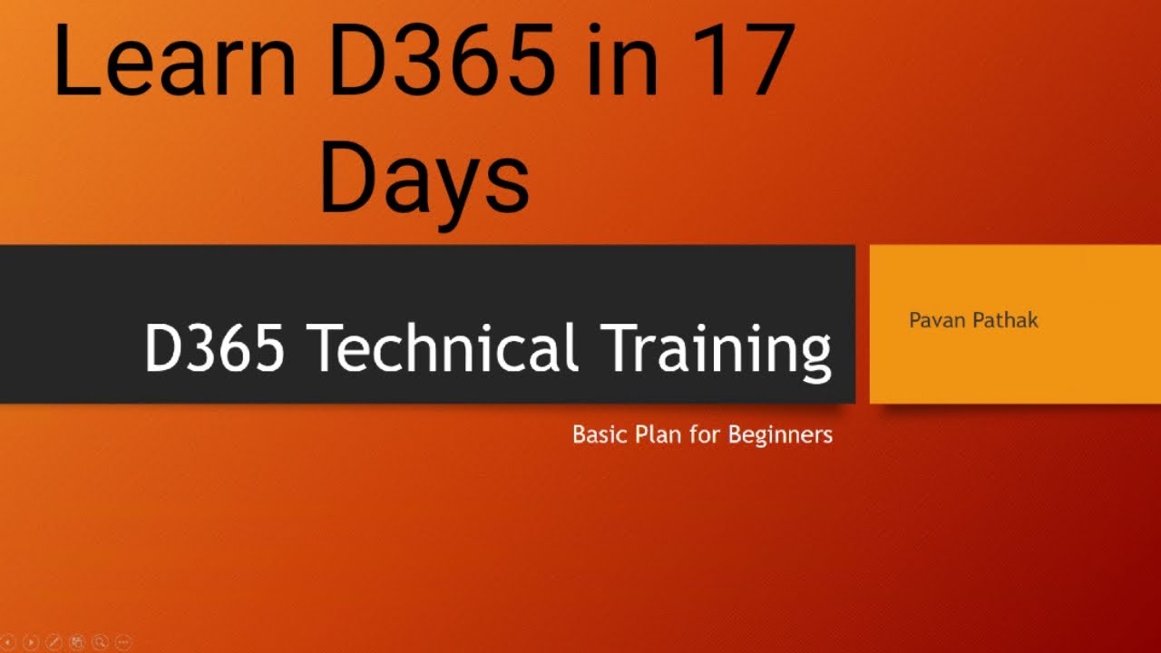 Lesson 1 : Model Management in D365
