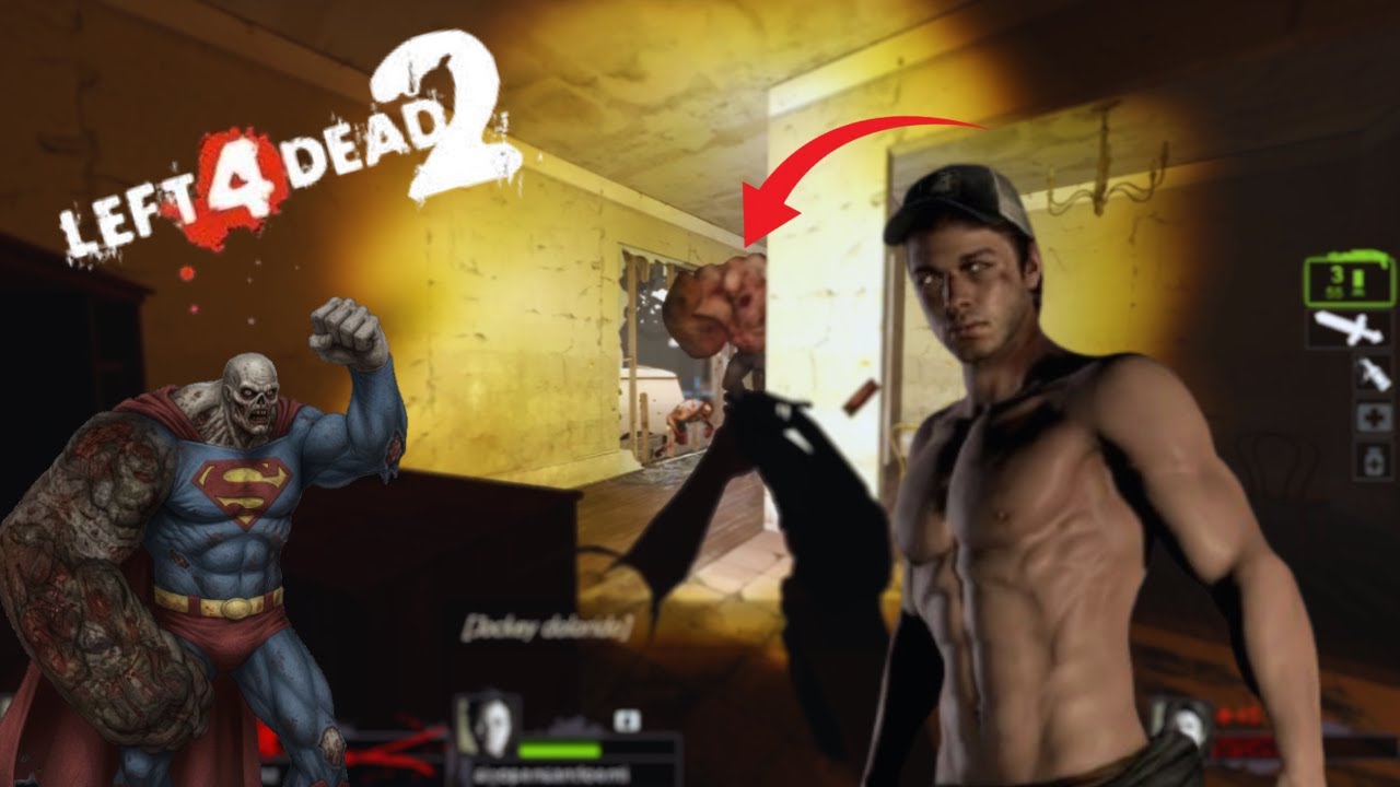 ¿LOS INFECTADOS TIENEN PODERES?, SI, ASI ES JUGAR LEFT 4 DEAD 2 PERO LOS INFECTADOS TIENEN PODERES