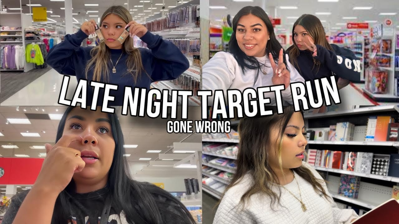 Late Night Target Run With My 16 Year Old