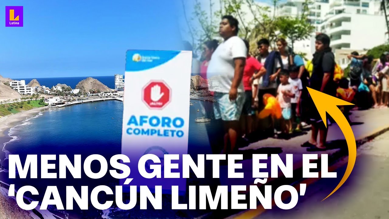 Limitan aforo en playas de Santa María del Mar: Tik Tok viral multiplicó las visitas a Embajadores