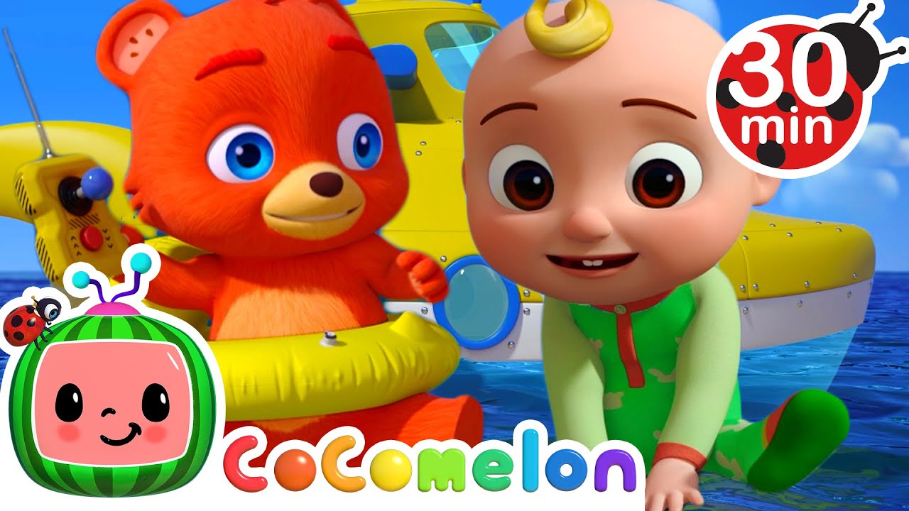 JJ's Submarine Adventure & MORE | CoComelon JJ's Animal Time | Classic Animal Nursery Rhymes