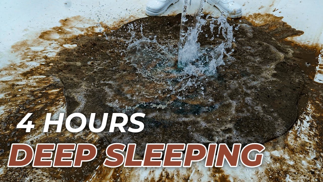 4 Hours Of Carpet Cleaning Helps You Sleep Well - Reduce Stress - ASMR Cleaning - Deep Sleep