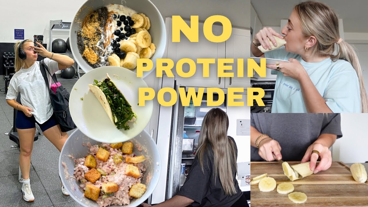 100g+ Protein What I Eat In A Day NO PROTEIN POWDER Easy & Simple Meals