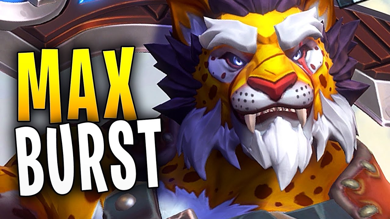 MAX COMBAT TRANCE BURST! | Paladins Tiberius Damage Gameplay