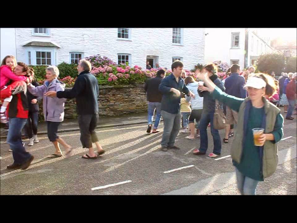 The Floral Dance With The St. Dennis Band - 2012 Portscatho Regatta