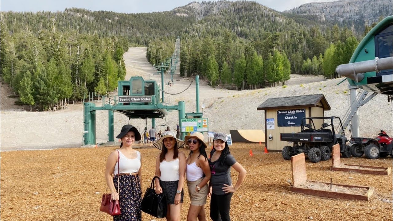 LEE CANYON VEGAS SCENIC CHAIR RIDE/ MOUNT CHARLESTON/ GETAWAY/PERSONAL VLOG