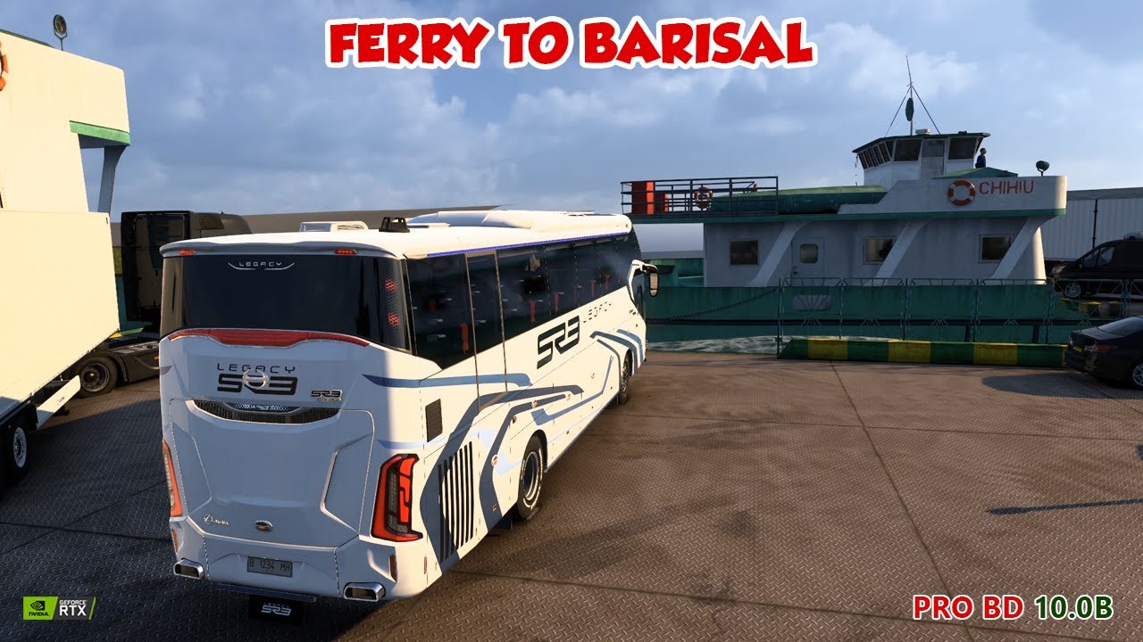 Ferry to Barisal ETS2 v1.55 | Ultra Setting | Pro BD 10.0B | Euro Truck Simulator 2 | No Commentary